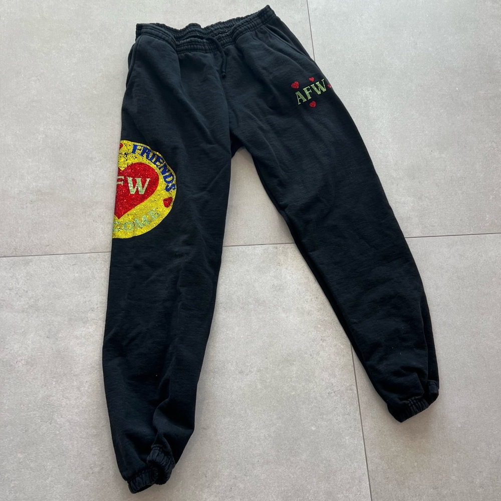 ALL FRIENDS WELCOME (BLACK OWNED ATLANTA BRAND) SWEATPANTS